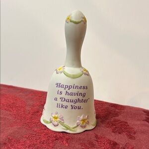 Happiness is having a daughter like you. Wind up musical bell by MSR  imports
